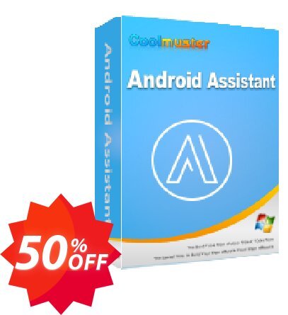 Coolmuster Android Assistant - Yearly Plan, 25 PCs  Coupon code 50% discount 