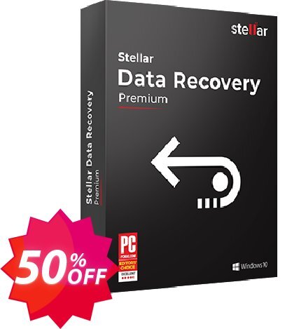 Stellar Data Recovery Premium Coupon code 50% discount 