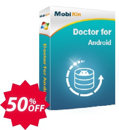 MobiKin Doctor for Android - Yearly, Unlimited Devices, 1 PC Plan Coupon code 50% discount 