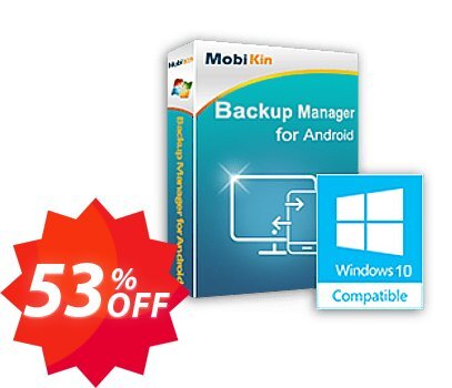 MobiKin Backup Manager for Android - Lifetime Coupon code 53% discount 