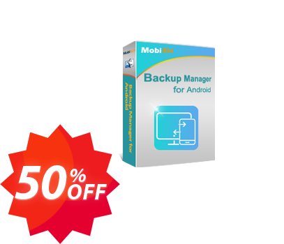 MobiKin Backup Manager for Android, MAC - Yearly, 16-20PCs Plan Coupon code 50% discount 