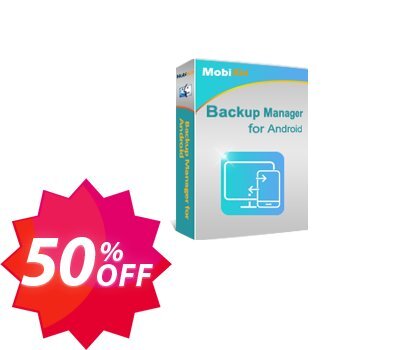 MobiKin Backup Manager for Android, MAC - Lifetime, 11-15PCs Plan Coupon code 50% discount 