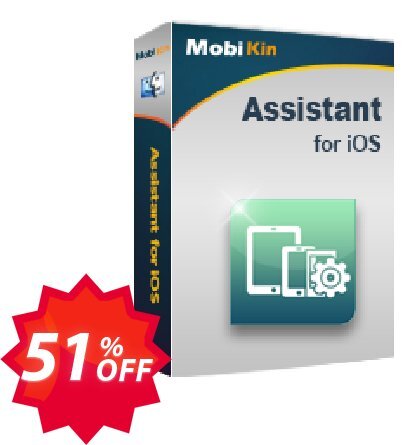 MobiKin Assistant for iOS, MAC - Yearly, 2-5 PCs Plan Coupon code 51% discount 