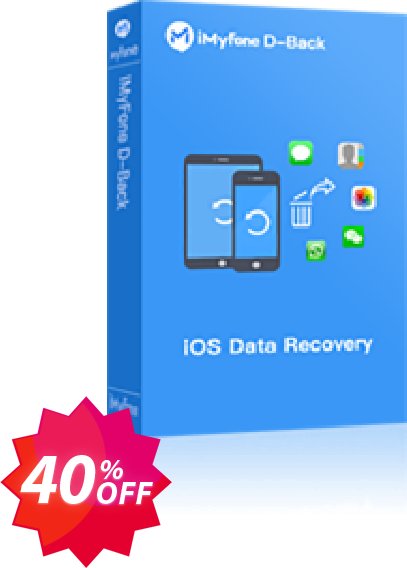 iMyFone D-Back for MAC, Lifetime/6-10 iDevices  Coupon code 40% discount 