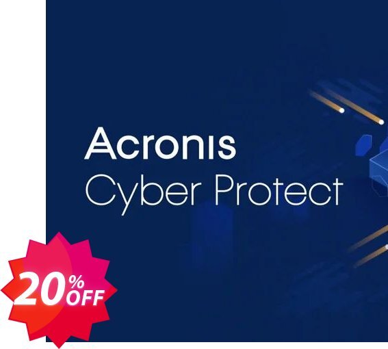 Acronis Cyber Protect Standard Coupon code 20% discount 