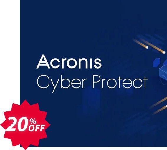 Acronis Cyber Protect Advanced Coupon code 20% discount 