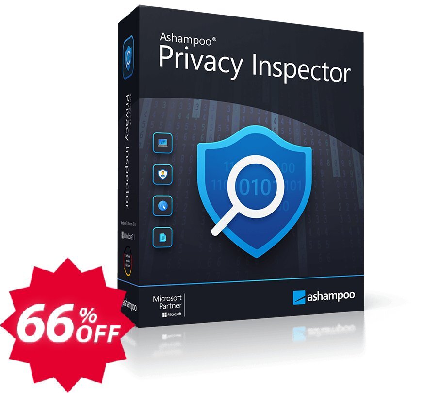 Ashampoo Privacy Inspector Coupon code 66% discount 