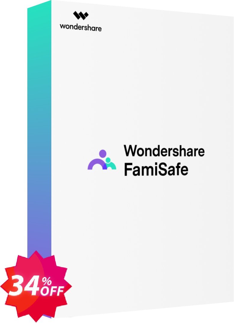 Wondershare FamiSafe, Quarterly Plan  Coupon code 34% discount 