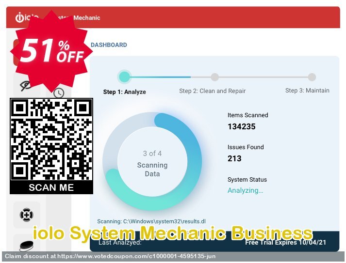 iolo System Mechanic Business Coupon Code Jun 2024, 51% OFF - VotedCoupon