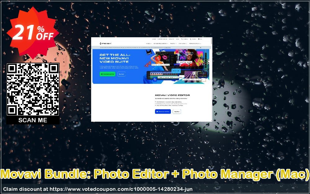 Movavi Bundle: Photo Editor + Photo Manager, MAC  Coupon, discount Bundle for Mac: Photo Editor + Photo Manager Hottest promo code 2024. Promotion: Hottest promo code of Bundle for Mac: Photo Editor + Photo Manager 2024