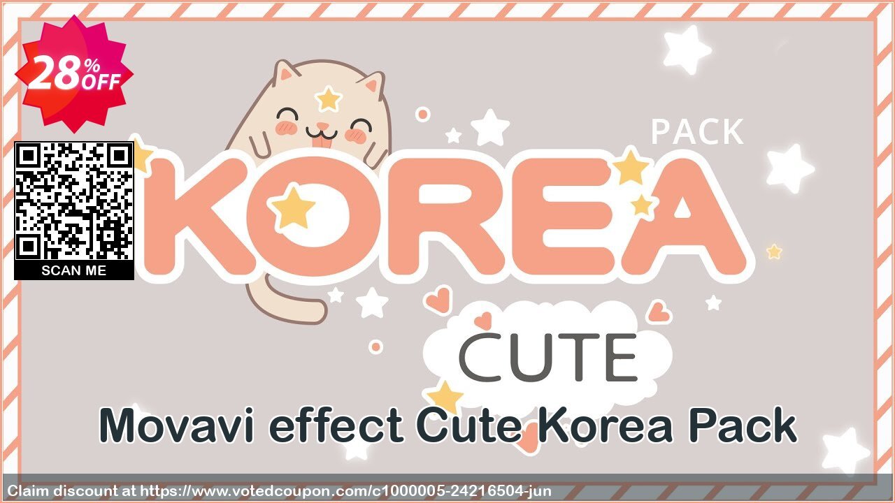 Movavi effect Cute Korea Pack