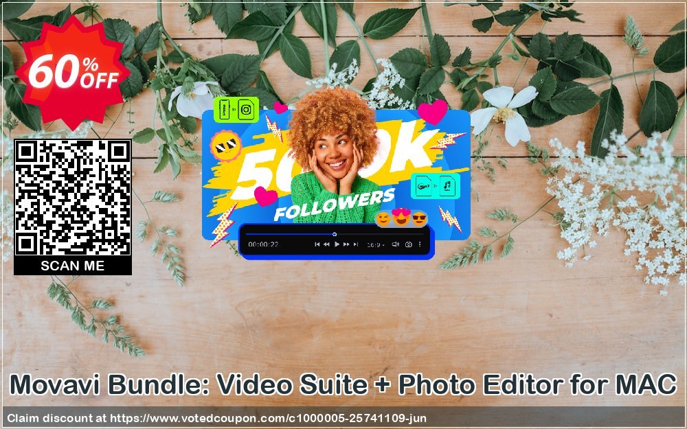 Movavi Bundle: Video Suite + Photo Editor for MAC Coupon Code Jun 2024, 60% OFF - VotedCoupon