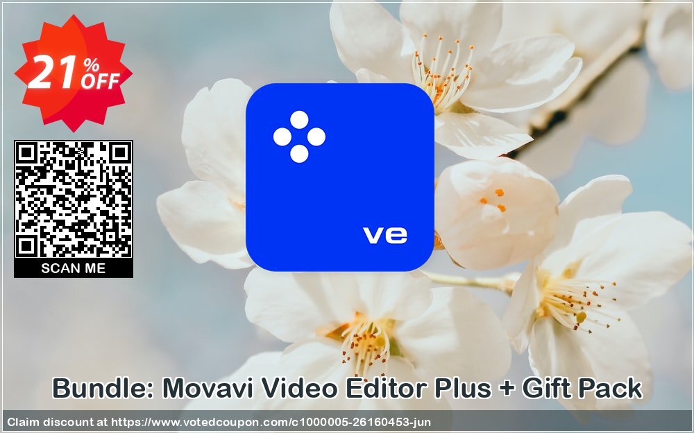 Bundle: Movavi Video Editor Plus + Gift Pack Coupon, discount Bundle: Video Editor Plus + Gift Pack Fearsome promo code 2024. Promotion: Fearsome promo code of Bundle: Video Editor Plus + Gift Pack 2024