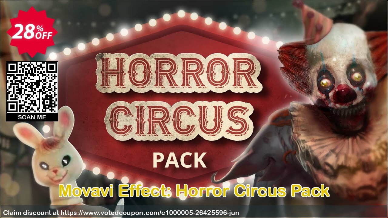 Movavi Effect: Horror Circus Pack Coupon Code Jun 2024, 28% OFF - VotedCoupon