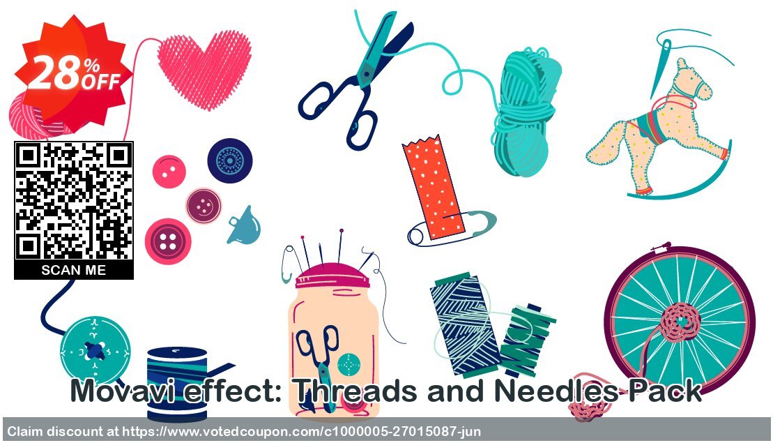 Movavi effect: Threads and Needles Pack Coupon Code Jun 2024, 28% OFF - VotedCoupon