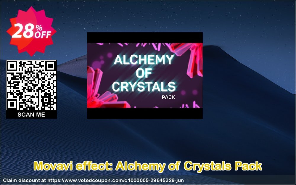 Movavi effect: Alchemy of Crystals Pack Coupon Code Jun 2024, 28% OFF - VotedCoupon