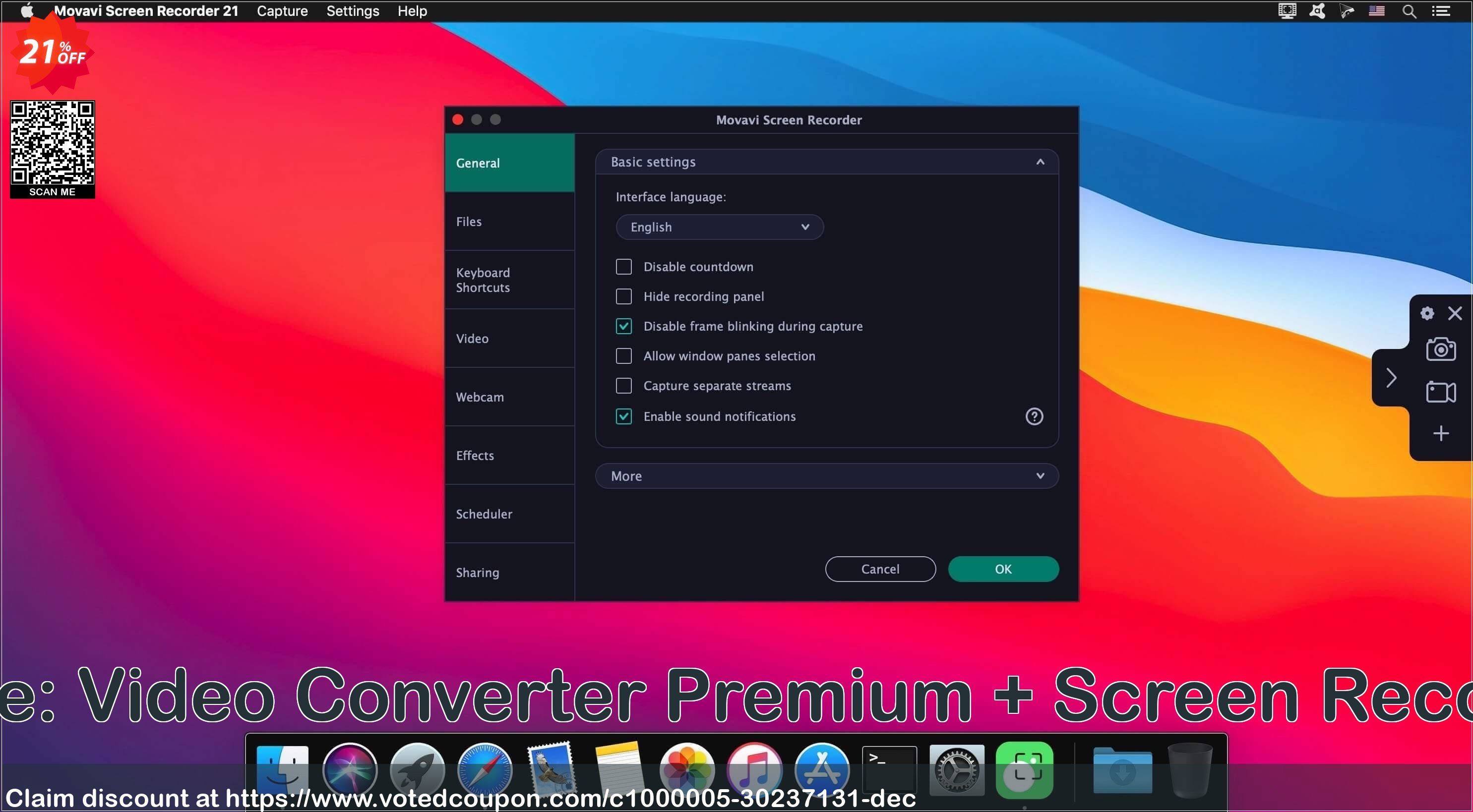 Movavi Bundle: Video Converter Premium + Screen Recorder for MAC Coupon Code Jun 2024, 21% OFF - VotedCoupon