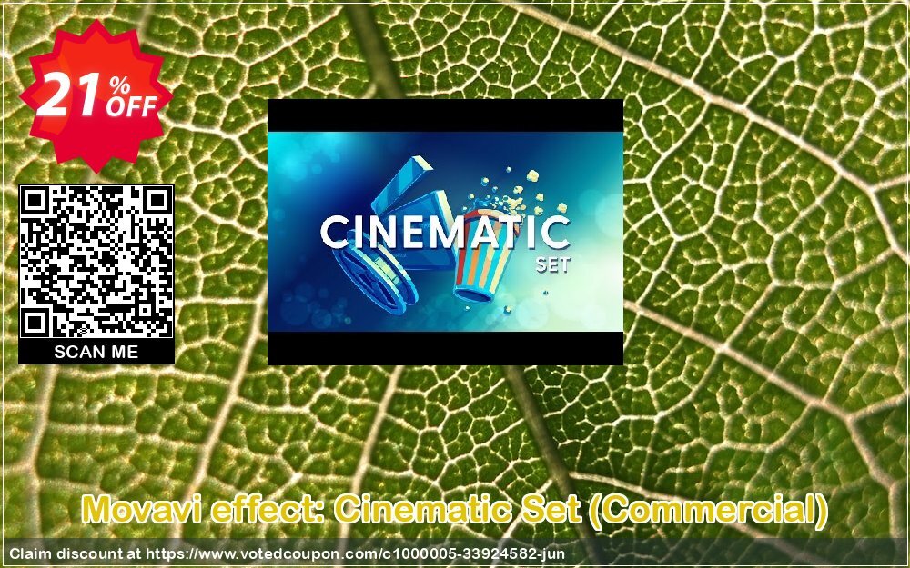 Movavi effect: Cinematic Set, Commercial  Coupon Code Jun 2024, 21% OFF - VotedCoupon