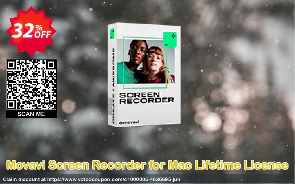 Movavi Screen Recorder for MAC Lifetime Plan