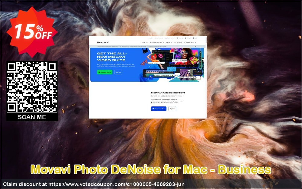 Movavi Photo DeNoise for MAC - Business Coupon, discount 15% Affiliate Discount. Promotion: wonderful promotions code of Movavi Photo DeNoise for Mac – Business 2024