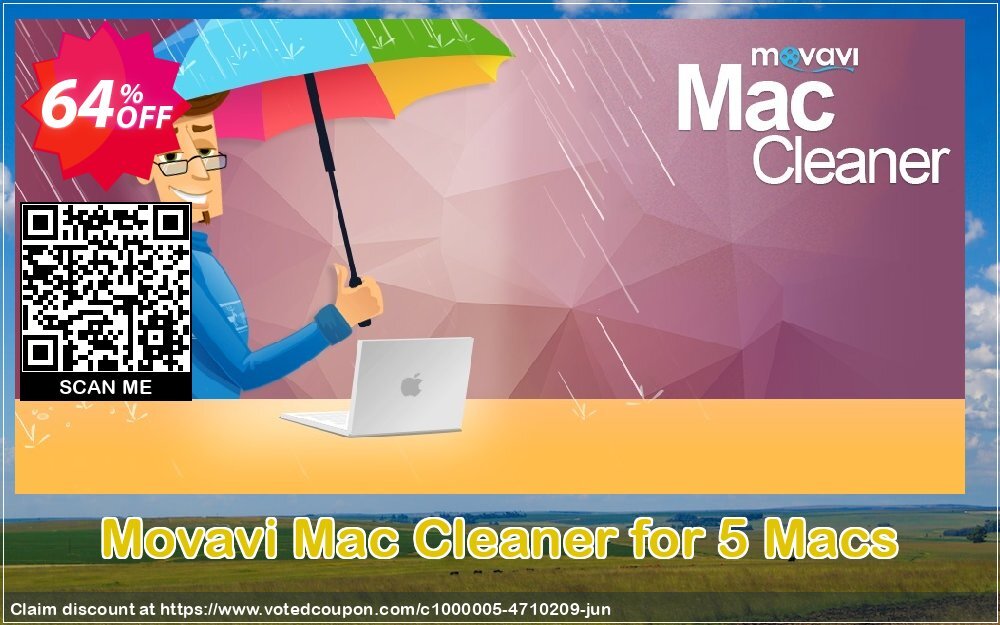 Movavi MAC Cleaner for 5 MACs Coupon, discount Movavi Mac Cleaner for 5 Macs hottest offer code 2024. Promotion: big deals code of Movavi Mac Cleaner for 5 Macs 2024