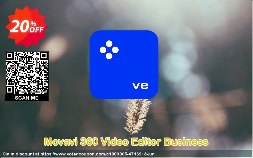 Movavi 360 Video Editor Business Coupon Code Jun 2024, 20% OFF - VotedCoupon