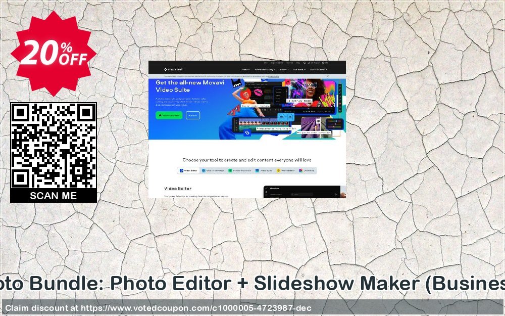 Movavi Photo Bundle: Photo Editor + Slideshow Maker, Business Plan  Coupon Code Jun 2024, 20% OFF - VotedCoupon