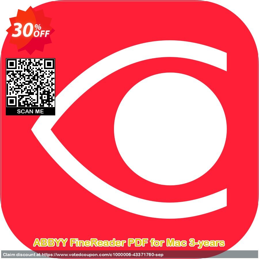 ABBYY FineReader PDF for MAC 3-years Coupon Code Oct 2024, 30% OFF - VotedCoupon