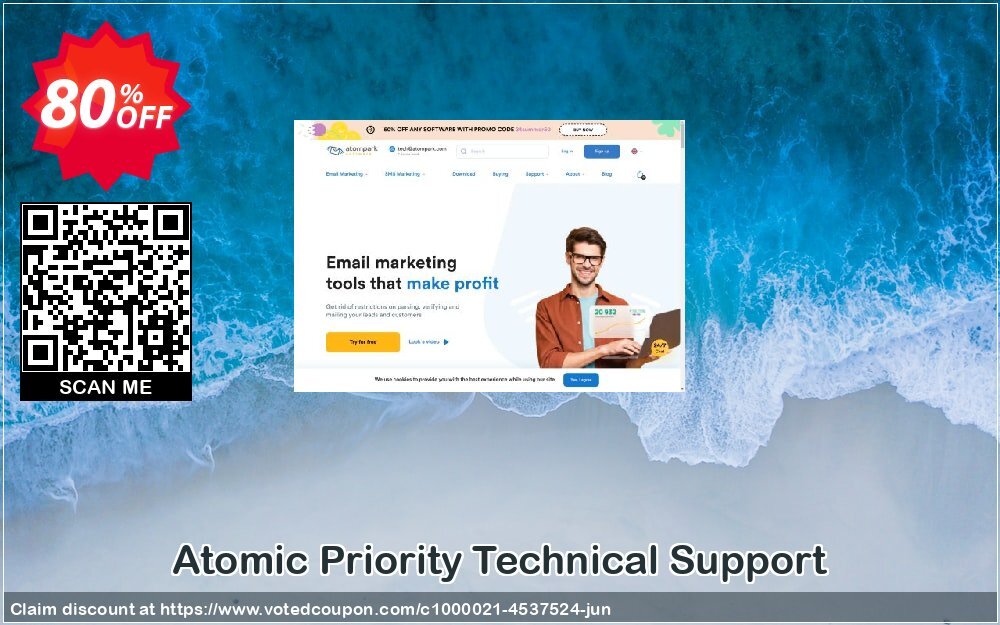 Atomic Priority Technical Support Coupon, discount Priority Technical Support big sales code 2024. Promotion: big sales code of Priority Technical Support 2024