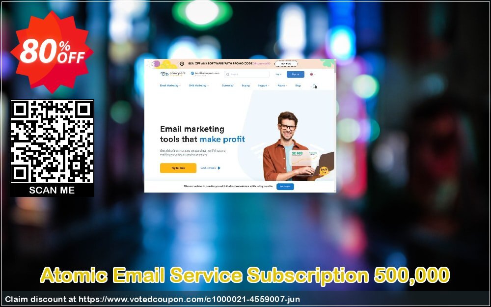 Atomic Email Service Subscription 500,000 Coupon Code Jun 2024, 80% OFF - VotedCoupon