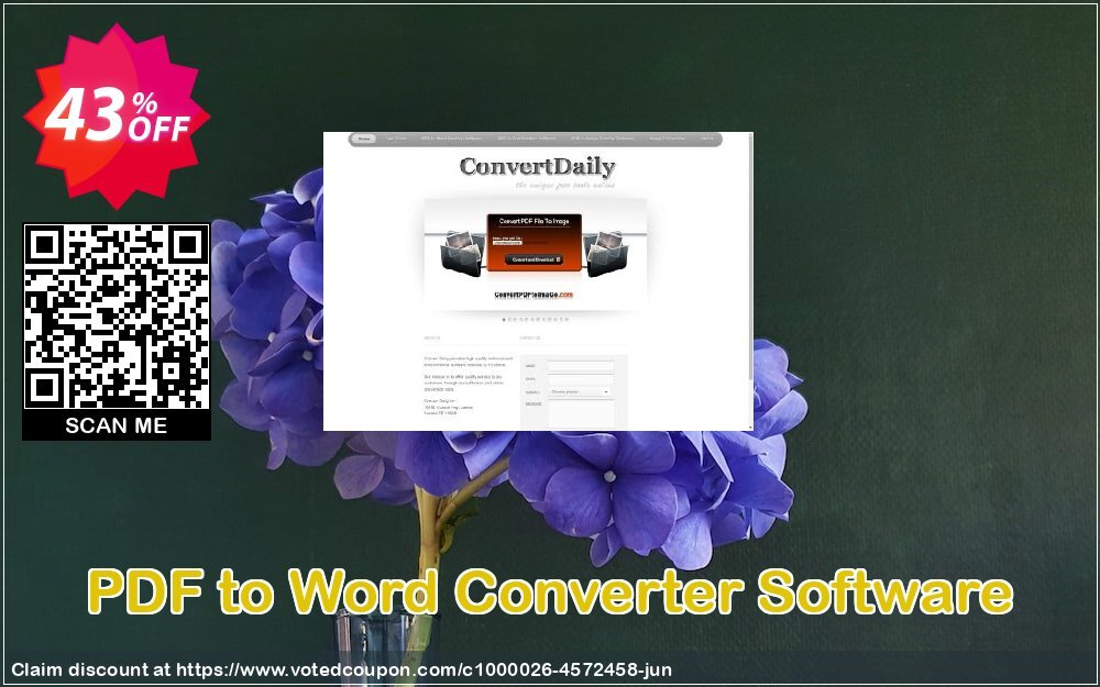 PDF to Word Converter Software Coupon, discount PDF to Word Converter Software best promotions code 2024. Promotion: best promotions code of PDF to Word Converter Software 2024