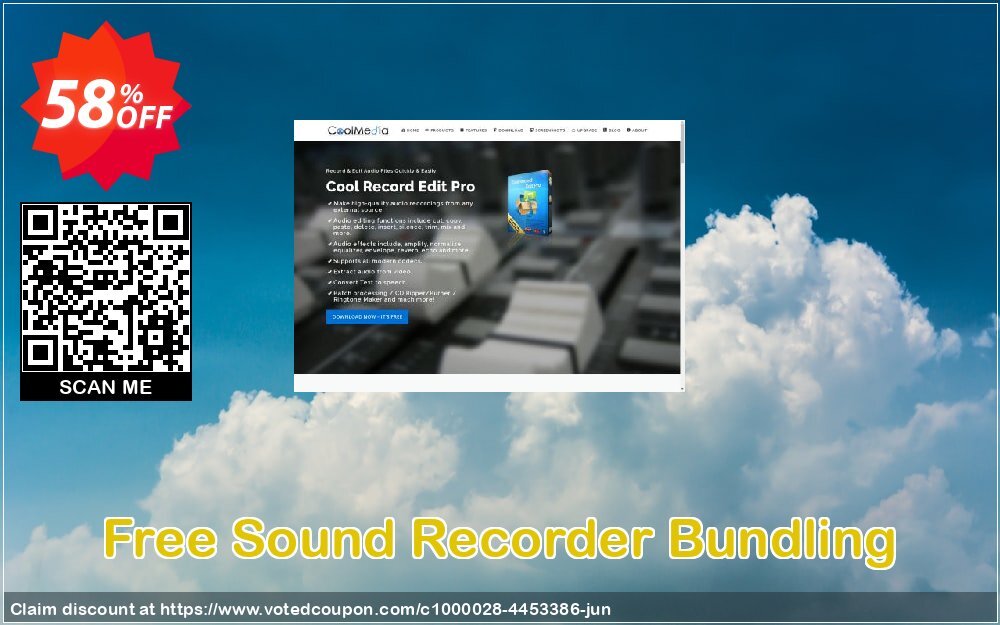 Free Sound Recorder Bundling Coupon Code Jun 2024, 58% OFF - VotedCoupon