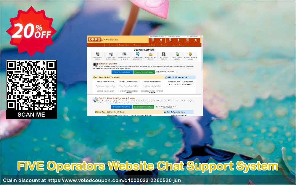 FIVE Operators Website Chat Support System Coupon, discount Wide-site discount 2024 FIVE Operators Website Chat Support System. Promotion: awful promo code of FIVE Operators Website Chat Support System 2024