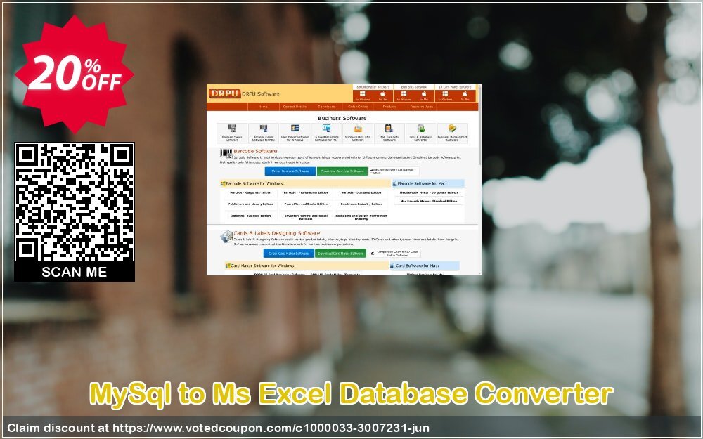 MySql to Ms Excel Database Converter Coupon, discount Wide-site discount 2024 MySql to Ms Excel Database Converter. Promotion: impressive promo code of MySql to Ms Excel Database Converter 2024