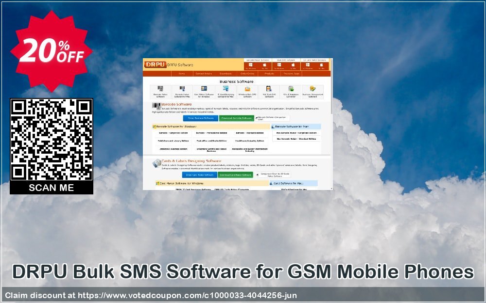 DRPU Bulk SMS Software for GSM Mobile Phones Coupon, discount Wide-site discount 2024 DRPU Bulk SMS Software for GSM Mobile Phones. Promotion: formidable sales code of DRPU Bulk SMS Software for GSM Mobile Phones 2024