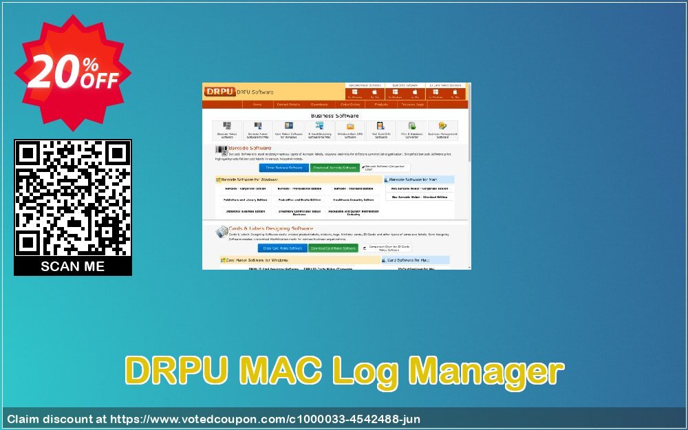 DRPU MAC Log Manager Coupon Code Jun 2024, 20% OFF - VotedCoupon
