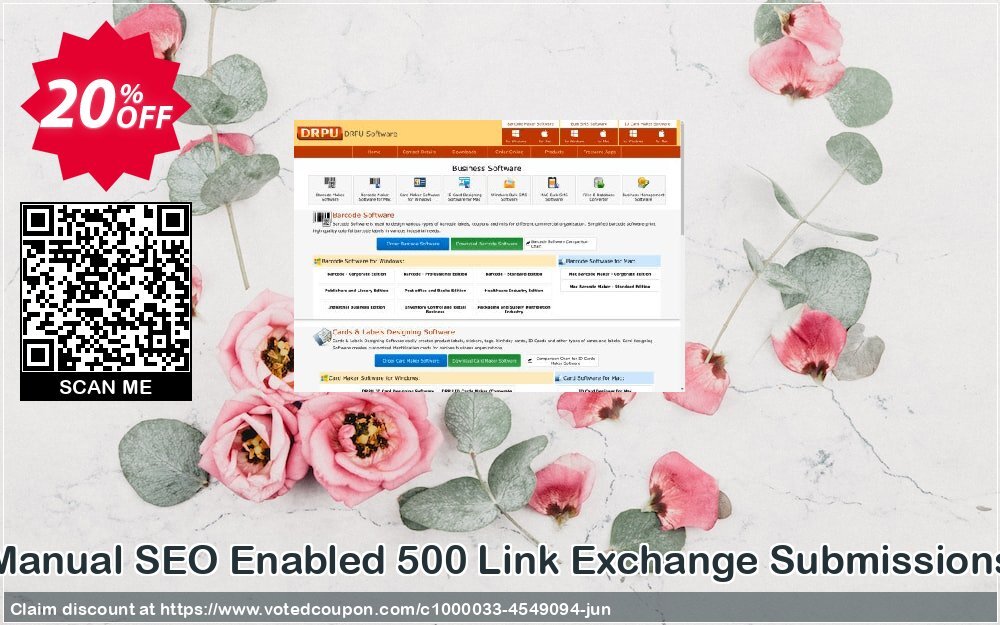 Manual SEO Enabled 500 Link Exchange Submissions Coupon, discount Wide-site discount 2024 Manual SEO Enabled 500 Link Exchange Submissions. Promotion: big discounts code of Manual SEO Enabled 500 Link Exchange Submissions 2024