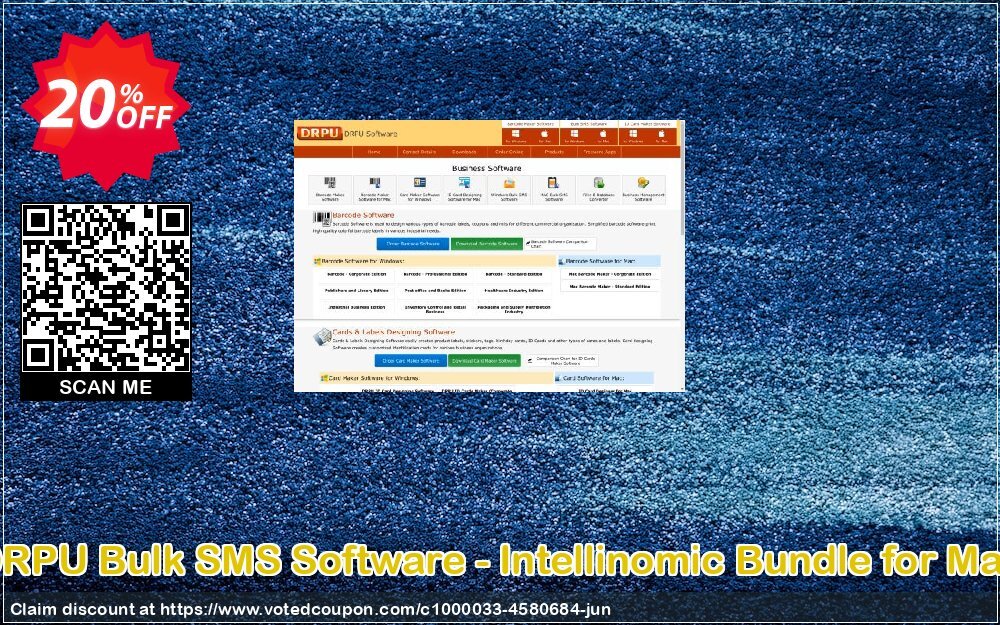 DRPU Bulk SMS Software - Intellinomic Bundle for MAC Coupon, discount Wide-site discount 2024 DRPU Bulk SMS Software - Intellinomic Bundle for Mac. Promotion: impressive promo code of DRPU Bulk SMS Software - Intellinomic Bundle for Mac 2024