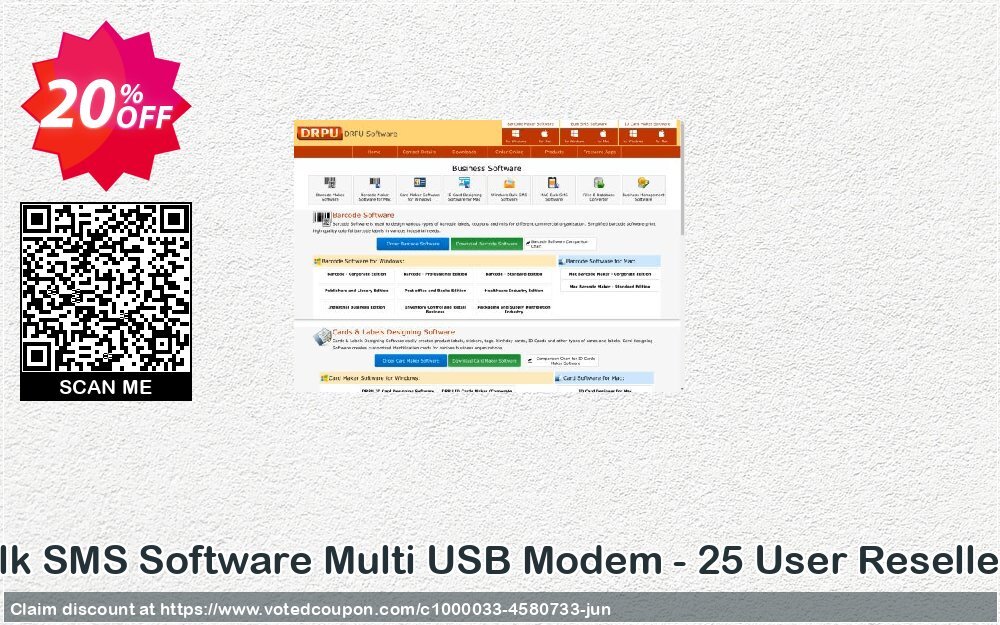 DRPU Bulk SMS Software Multi USB Modem - 25 User Reseller Plan Coupon, discount Wide-site discount 2024 DRPU Bulk SMS Software Multi USB Modem - 25 User Reseller License. Promotion: dreaded promo code of DRPU Bulk SMS Software Multi USB Modem - 25 User Reseller License 2024