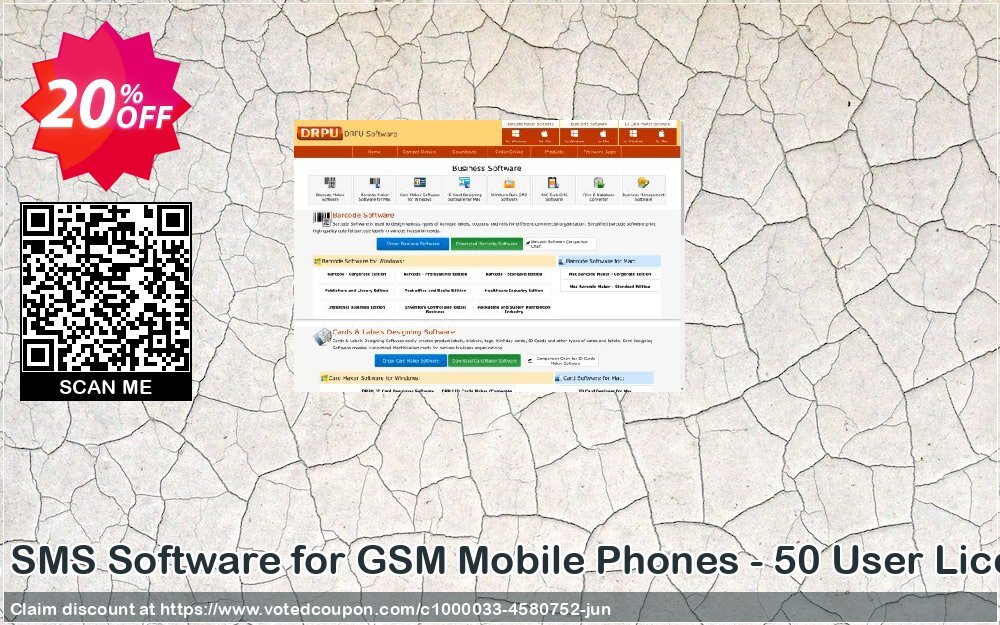 Bulk SMS Software for GSM Mobile Phones - 50 User Plan Coupon, discount Wide-site discount 2024 Bulk SMS Software for GSM Mobile Phones - 50 User License. Promotion: stirring offer code of Bulk SMS Software for GSM Mobile Phones - 50 User License 2024
