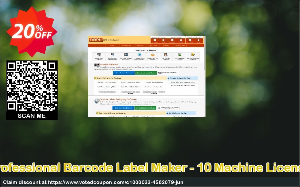 Professional Barcode Label Maker - 10 MAChine Plan Coupon Code Jun 2024, 20% OFF - VotedCoupon