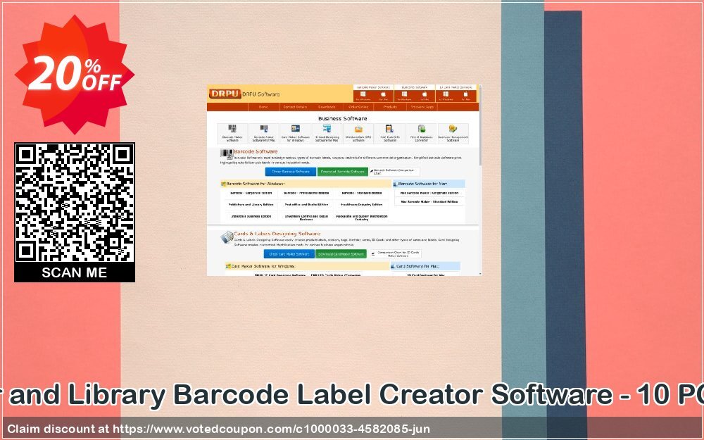 Publisher and Library Barcode Label Creator Software - 10 PC Plan Coupon Code Jun 2024, 20% OFF - VotedCoupon
