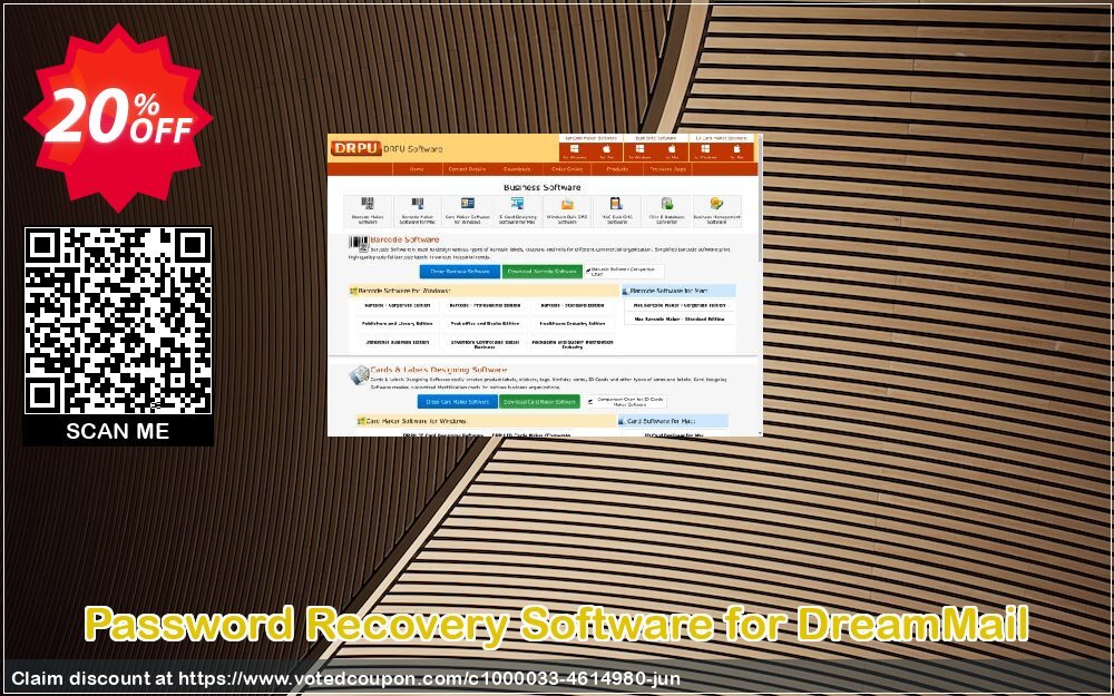 Password Recovery Software for DreamMail Coupon Code Jun 2024, 20% OFF - VotedCoupon