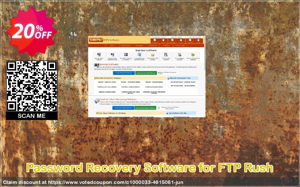 Password Recovery Software for FTP Rush Coupon Code Jun 2024, 20% OFF - VotedCoupon