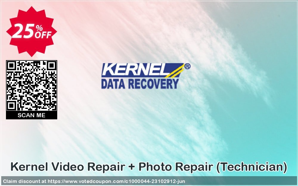 Kernel Video Repair + Photo Repair, Technician  Coupon, discount Kernel Video Repair – Technician 1 Year License  Special offer code 2024. Promotion: Special offer code of Kernel Video Repair – Technician 1 Year License  2024