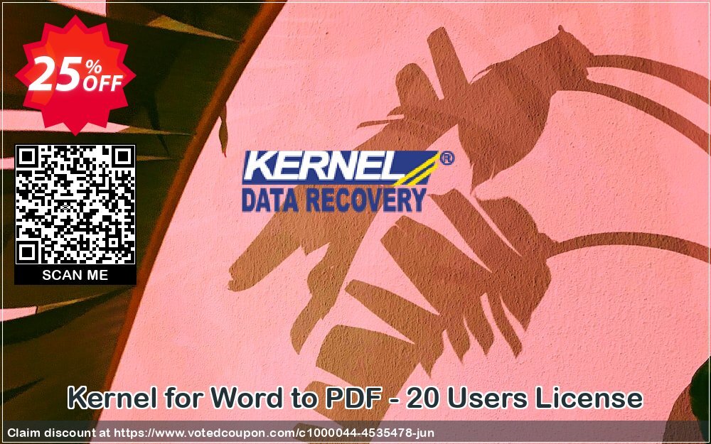 Kernel for Word to PDF - 20 Users Plan