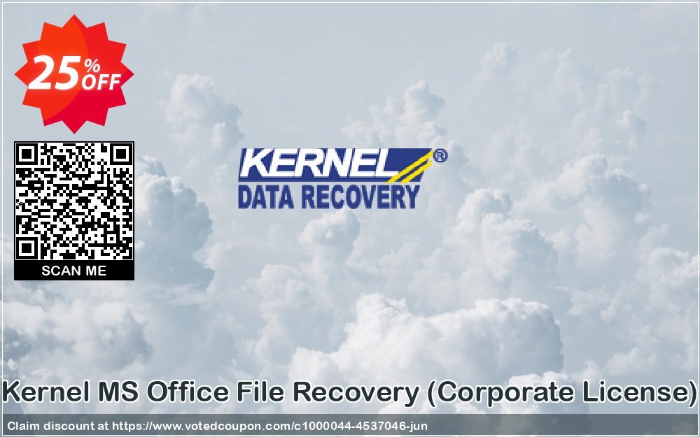 Kernel MS Office File Recovery, Corporate Plan  Coupon, discount MS Office Repair (Basic) - Corporate License wonderful discounts code 2024. Promotion: wonderful discounts code of MS Office Repair (Basic) - Corporate License 2024