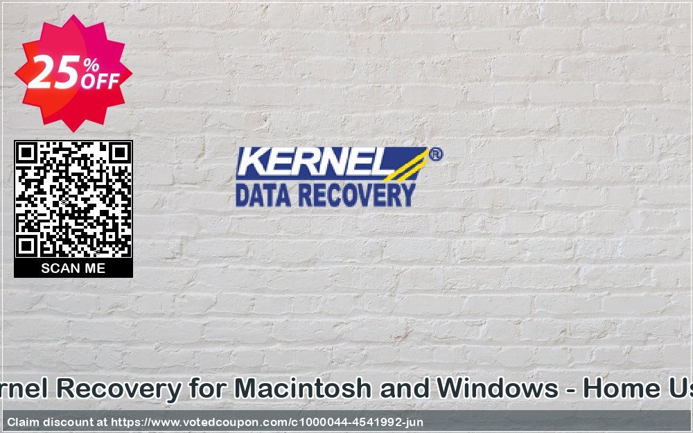Kernel Recovery for MACintosh and WINDOWS - Home User Coupon Code Jun 2024, 25% OFF - VotedCoupon