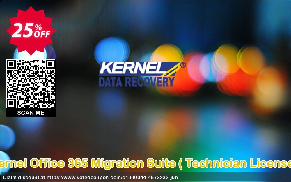 Kernel Office 365 Migration Suite,  Technician Plan   Coupon Code Jun 2024, 25% OFF - VotedCoupon