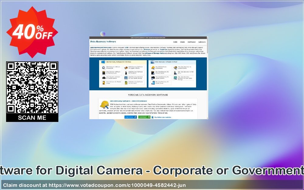 MAC Data Recovery Software for Digital Camera - Corporate or Government Segment User Plan Coupon, discount Mac Data Recovery Software for Digital Camera - Corporate or Government Segment User License best promotions code 2024. Promotion: best promotions code of Mac Data Recovery Software for Digital Camera - Corporate or Government Segment User License 2024